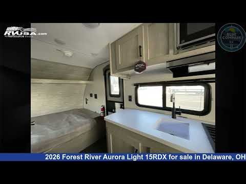 Beautiful 2026 Forest River Aurora Light Travel Trailer RV For Sale in Delaware, OH | RVUSA.com