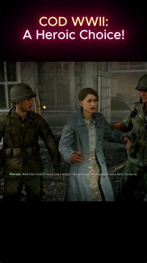 COD WWII: Daniels Volunteers to Save Anna! #gaming #callofduty