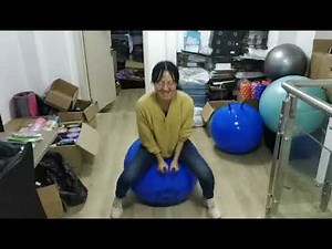 Goofy space hopper bouncing
