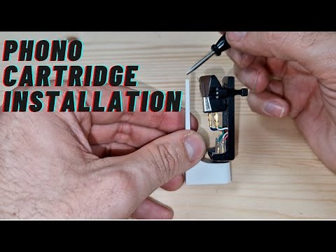 How to install a phono cartridge? (Removable headshell)
