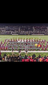 Zukenee SGA cover by highschool marching band (Klay Thompson anthem)
