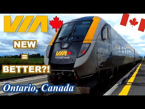 VIA RAIL NEW TRAINS! | Are they better?! | Toronto - Ottawa | Economy