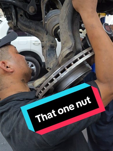 Challenges with Stubborn Car Nuts in Mechanic Work