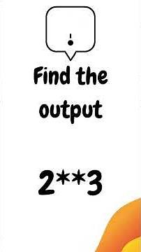 Exponentiation operator