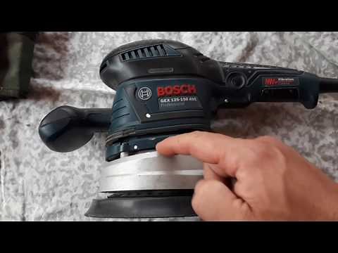 REPARATION PONCEUSE BOSCH GEX 125 -150 AVE EXCENTRIQUE ORBITAL