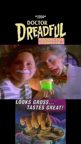 @a90slife on Instagram: "Dr Dreadful Radioactive Food Lab and Drink Lab. Released in 1994. . . . . . . . . . . . . #drdreadful #tyco #90stoys #retrotoys #90s #90skid #90sbaby #90saesthetic #90sads #90scommercial #throwback #nostalgia #nostalgic #childhood #childhoodmemory #kidstv #retro #vintage #millenial #memoryunlocked #90stv #80sbaby #80skid #a90slife"