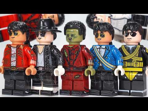 LEGO Michael Jackson | Michael (2026) | Zombie MJ Unofficial Lego Minifigures TP1062