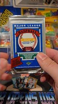 1989 Upper Deck Baseball Cards pack opening #sportscollectibles