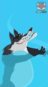 The Wolf and The Seven Little Goats 🐺 | Short Fairy Tale for Kids | Funky Fox Shorts