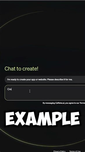 Look at how ‪@caffeineai‬ Builds me This Site in Under 5 Minutes! #youtubeshorts