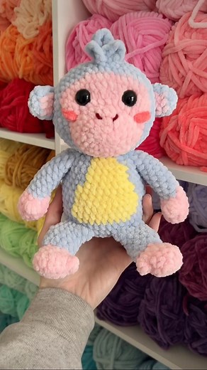 10K views · 199 reactions | crochet boots the monkey with me! ❤️ #crochet #crochetmonkey #plushies #amigurumi #crochetinspiration #crochetpattern | Wonder Crochet | Facebook
