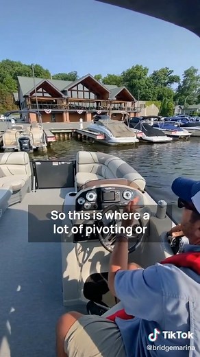5.7K views · 22 reactions | Boat Maneuvering How-To: Pivoting a pontoon boat PART 1 #boating #learntoboat #boatingtips #yourbridgetoboating #BOAT #lakehopatcong #highlandsnj #bridgemarina | Bridge Marina, Inc. | Facebook