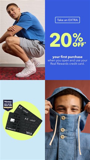 Head back to school in style. Open and use a Real Rewards credit card and take an extra 20% off* your first purchase! | Synchrony