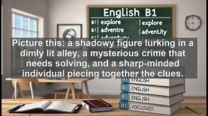 2500 Must Know CEFR B1 Vocabulary - What is a Detective? Advanced English Vocabulary Lesson