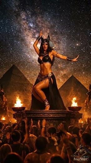 Ancient Egypt Priestess Ritual 🔥 Anubis Pyramid Dance | Afro House Techno 2026