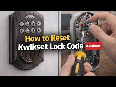 How to Reset Kwikset Lock Code (Delete User Codes)
