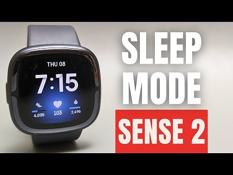 Fitbit Sense 2 Sleep Mode - How to Enable & Set Daily Schedule