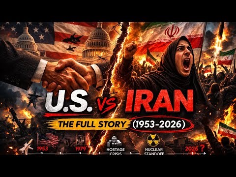 U.S.–Iran: From Allies to Enemies | The Full Story (1953–2026)