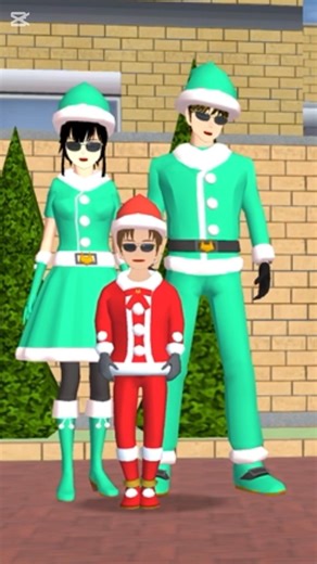 transformasi into suit the santa 🧑‍🎄🎅 sakura school simulators#sakuraschoolsimulator #youtubeshorts