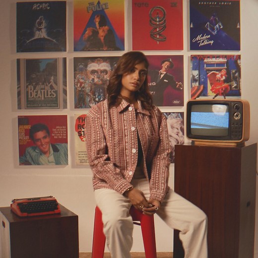 Built for winter, designed for attention. Aztec Weave Jackets out now to remind you of high-school geometry. | Gorur Ghash