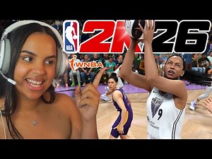 NBA 2K26 EARLY ACCESS | The W Career #1 | CREATING MY BUILD, STARTING MY CAREER!!