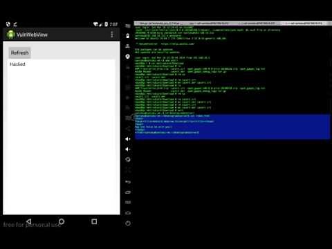 Android pen-testing - Webview Vulnerabilities