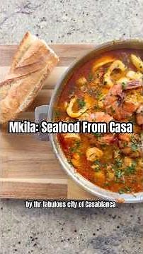 Mkila (M9ila): The Most Delicious Seafood Dish From Casablanca, Morocco! A MUST try seafood recipe.