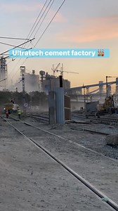 Ultratech cement factory 🏭 | Railwaysman