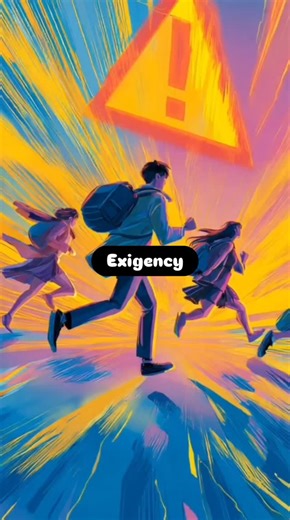 Speak Like That | Exigency Meaning: An urgent situation that needs quick action. Example: The medical exigency required immediate help. Build strong... | Instagram