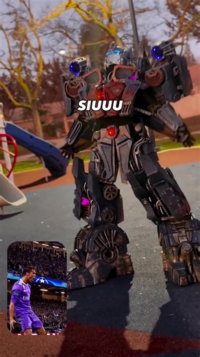 That’s Not CR7… That’s OPTIMUS! #cr7 #transformers | transformers