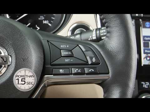 2017 Nissan Rogue - Intelligent Cruise Control (ICC) (if so equipped)