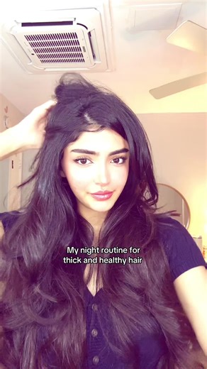 Effective Night Routine for Thick and Healthy Hair