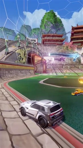 Just messing around in free play #rocketleaguegoals #rocketleague ‪@DudeWhot‬