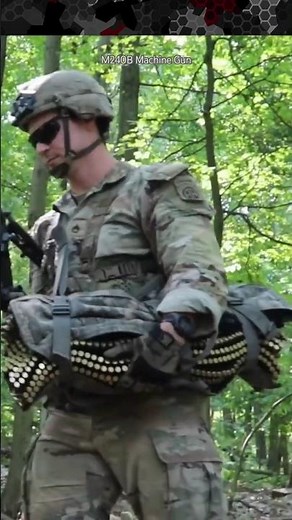 Bandolier for Assistant Gunner to Carry a Lot of Ammo