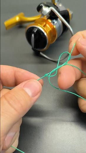 How to tie fishing line to a spinning reel