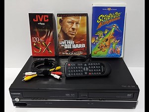 Toshiba DVD/VCR Combination Player (Model # SD-V296) Ebay Listing