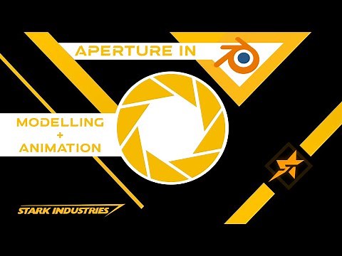 Aperture Modelling + Animation Tutorial in Blender