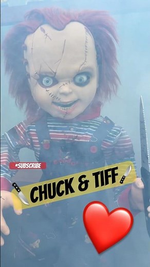 Chucky & Tiffany Together 😱 | Home Depot Halloween 2025 Animatronic Demo