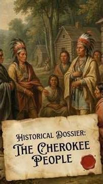 history cherokee tribe, part 1 #nativeamerican #indigenous #culture