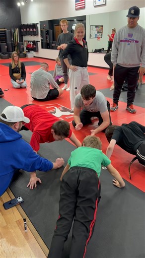 In order to qualify for the official 1st Degree Black Belt testing you must first pass a physical test… this test consists of the following and must be completed within a 3 hour window ⬇️ 🏃🏻‍♂️1 Mile Run 🏋🏻150 Squats ⚡️150 Sit-Ups 💪🏼150 Push Ups 💥250 Jumping Jacks 🔥 100 Burpees Dax completed all requirements in just 53 minutes!!!! We are so proud of the work he puts in on the mats and the grit he showed up with tonight! #myfavoritedude #taekwondo #martialarts #blackbeltjourney #physicalt