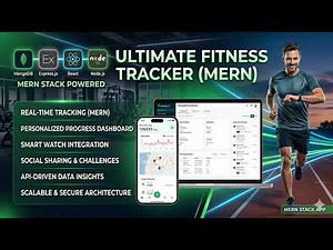 Fitness Tracker App using MERN Stack | Full Project Demo | MongoDB Express React Node.js