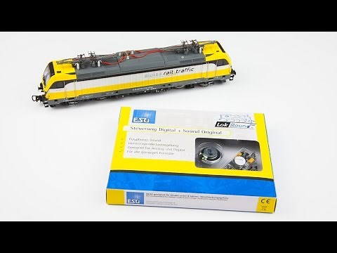 Piko BR 187 / Rem 487 Sound Einbau / Umbau mit ESU LokSound Decoder