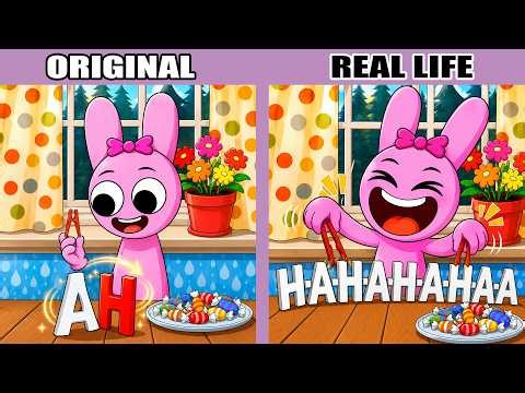 Why Did Pinki Turn AH Into HAHAHA?! 😂🍬 | Sprunki Animation