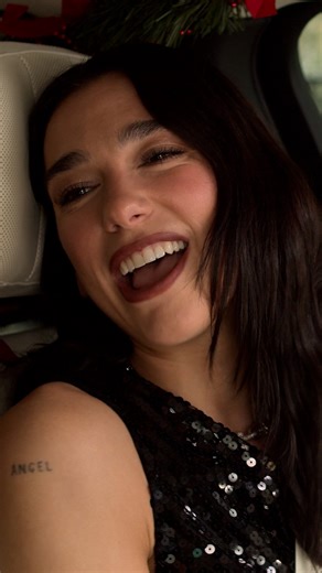 She loves a holiday. A Carpool Karaoke Christmas — Now Streaming #ACarpoolKaraokeChristmas #DuaLipa #AppleTV | Apple TV