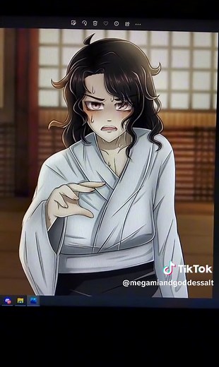 I drew my bbgirl Muzan 😍 his human form is so fine 🙏🏻 I can't believe he's 19 in this scene 👀 anyway I hope you like it 💖💖 ooh also, I don't know human Muzan's eye color, looks like it's grey or brown, and I decide to paint his eyes brown #muzan #muzankibutsuji #kibutsujimuzan #demonslayer #kny #knyedit #demonslayeredit #kimetsunoyaiba #muzanedit #muzanfanart #demon #demonslayermuzan #fyp #anime #manga #demonslayeranime #demonslayermanga #fypシ