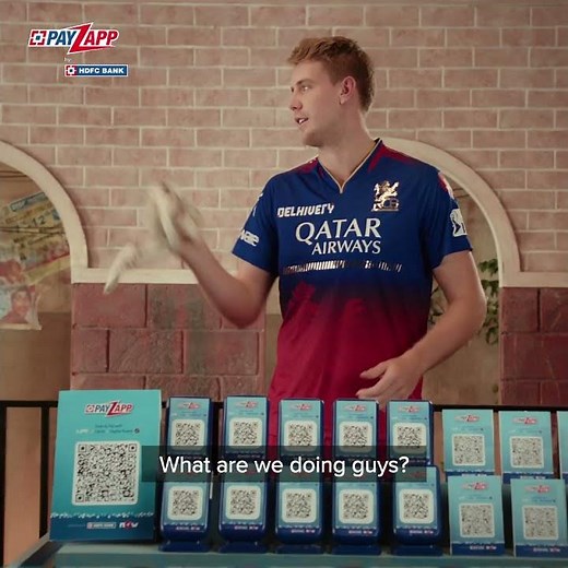 RCB players and you finally get the choice with PayZapp + 1,200* CashBack | HDFC Bank