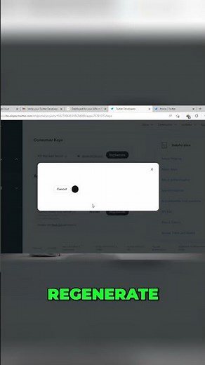 Twitter API: Get Your Bearer Token & Create API! #shorts