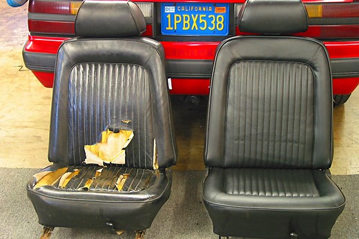Re-cover Classic Mustang Seats Like a Pro