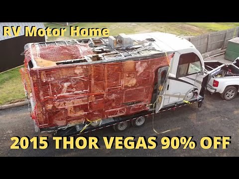 We Got another ONE !! Thor Vegas #3 PARTS RV Salvage Rebuild Motor Home BURNED