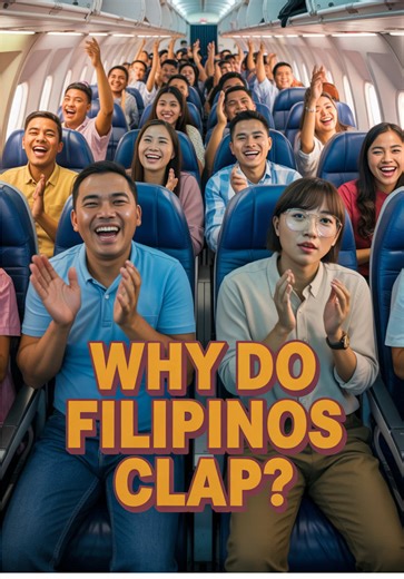 Foreigners laugh when Filipinos clap after airplane landings but this cultural habit comes from gratitude, history, and a beautiful tradition of celebrating safe arrivals. #Filipino #FilipinoCulture #TravelPhilippines #PinoyHabits #FilipinoTalk Filipino airplane clapping, Filipino travel culture, Pinoy habits, why Filipinos clap landing, Filipino traditions